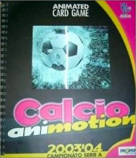Calcio Animotion 2003'04 campiano serie A Animated Card Game