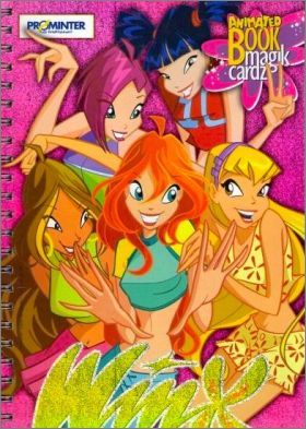 Winx Animated Book Magik Cardz - Prominter - 2004 - Italie