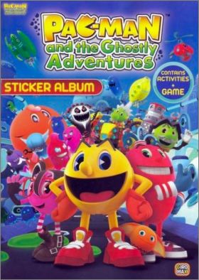 Pac-Man and the Ghostly Adventures Stickers Giromax  - 2012