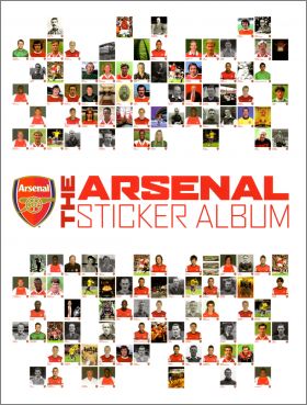 Arsenal The Sticker Album - Andy Exley - Angleterre