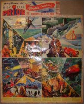 L' aventure moderne - Biscottes Prior (5�me concours) - 1960