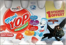 Dragons 2 - mini Yop de Yoplait - France - 2014