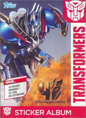 Transformers - Stickers album - Topps - France - 2014