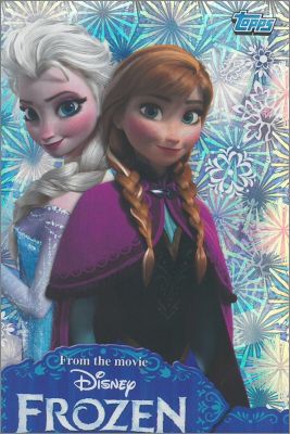 Frozen Disney - Activity trading cards - Topps - 2014