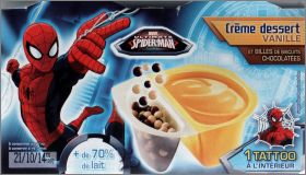 Ultimate Spiderman Marvel - Tatouages - Senoble - 2014