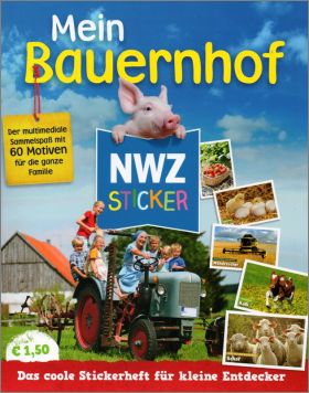 Mein Bauernhof - Sticker album - NWZ - Allemagne - 2014