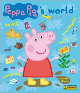 Peppa Pig's world - Sticker Album - Panini  2014