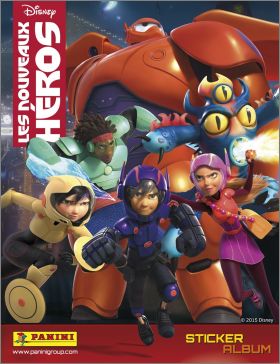 Les nouveaux hros - Disney - Sticker Album - Panini - 2014