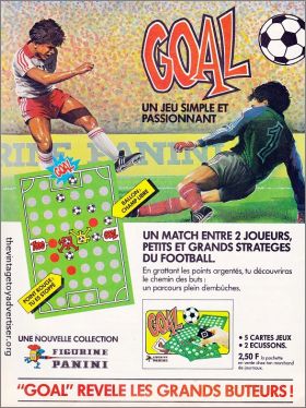 Goal - �cussons - Figurine Panini - 1983