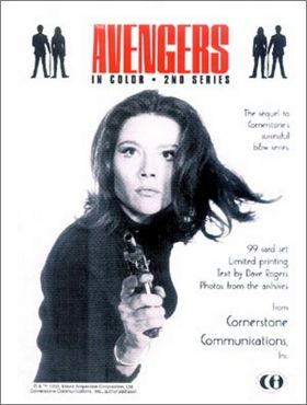The Avengers In Color Trading Cards Cornerstone anglais 1993