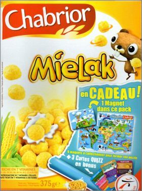 Le Monde Chabrior - 24 cartes quizz - Intermarch� - 2015