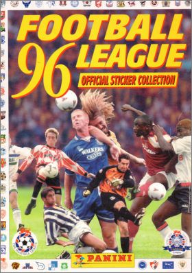 Football  League 96 - Sticker Album Panini - 1996 Angleterre