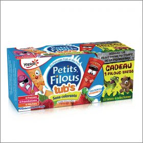 Tatoos Dinos - Petits Filous - Yoplait - France - 2012