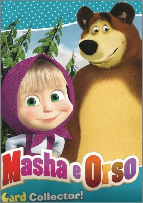 Masha e Orso - Cards - Preziosi - Italie - 2015