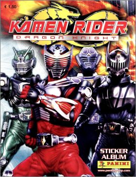 Kamen Rider - Dragon Knight  - Sticker Album Panini - 2009