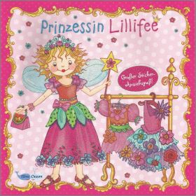 Prinzessin Lillifee - gro�er sticker anziehspa� - Blue Ocean