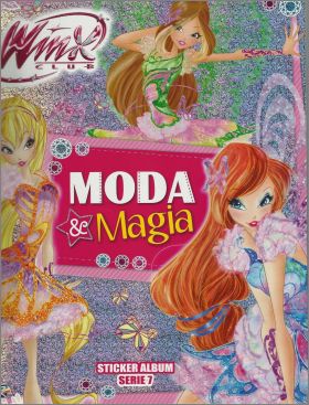Winx Moda & magia sticker album srie 7 Rainbow Italie 2015