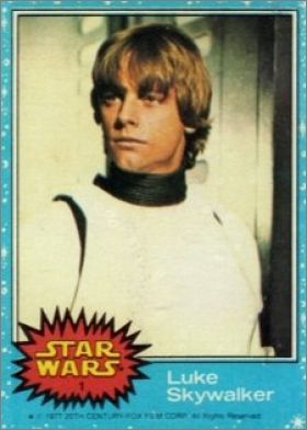 Star Wars - Trading Cards - S�rie 1 - 1977 - Topps