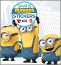 Les Minions - 3 grands autocollants - Kiri Go�ter - Belgique