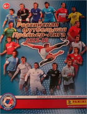 Football Premier league 2015-16 Sticker Album Panini Russie