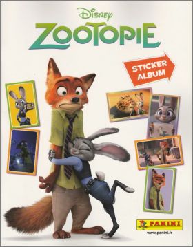 Zootopie - Disney - Sticker Album - Panini - 2016