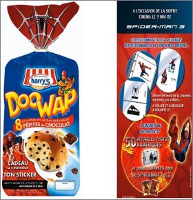 Spider-Man 3 - 5 stickers - DooWap - 2006 - France