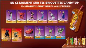 Disney Infinity 3.0 Disney - 12 cartonnettes Candy'up - 2016