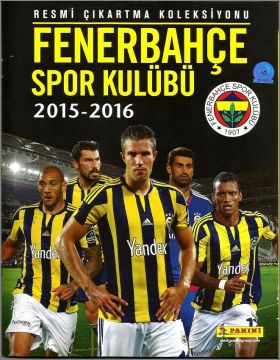 Fenerbah�e 2015 - 2016 - Sticker Album - Panini - Turquie