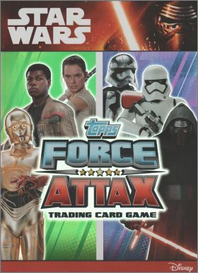 Star Wars Disney  Force Attax - Topps 2015 - Allemand