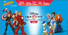 Disney Infinity 2.0 Disney - 15 cartonnettes Candy'up - 2015