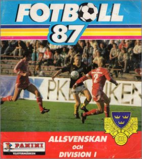 Fotboll 87 - Allsvenskan och Division 1 - Su�de