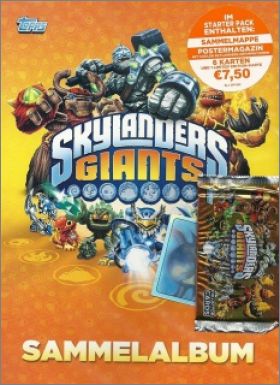 Skylanders Giants - Trading cards - Topps - 2012 - Allemagne