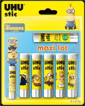 Les Minions - 11 �tiquettes - Stic UHU - 2015
