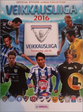 Veikkausliiga 2016 - Stiker Album - Carouzel - Finlande