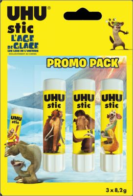 L'�ge de glace 5 - 8 �tiquettes - Stic UHU - 2016