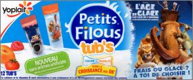 L'age de glace 5 - Petits Filous Yoplait - France - 2016