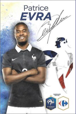 Les Bleus Euro 2016 - 11 Cartes joueur - Carrefour - 2016