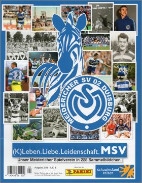 MSV Duisburg - Meidericher SV 02 - Allemagne � 2016 � Panini
