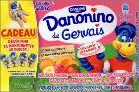 Danonino - 9 marionnettes à doigt - Gervais - France