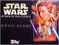 Star Wars Attack of the Clones - Movie Cards - Topps - US