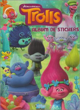 Trolls - DreamWorks - Sticker Album - Topps - 2016