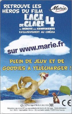 L'�ge de glace 4 - Marie - France - 2012