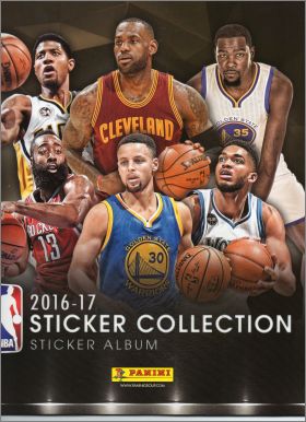 NBA Basketball 2016-17 - Sticker Collection Album Panini EU