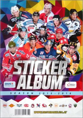 EBEL Sticker Season 2015-2016 - Autriche