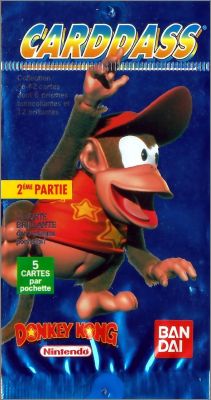 Super Donkey Kong 2 - Nintendo - Carddass - Bandai - 1997