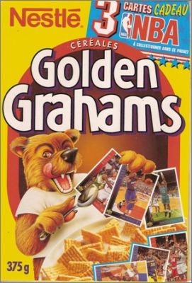 NBA Basketball 1994 - Upper Deck - Golden Grahams - France