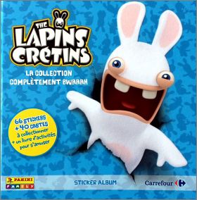 The Lapins Crétins - Sticker album Carrefour  Panini - 2017