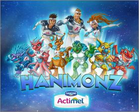 Hanimonz Actimel Kids - stickers Danone - Belgique - 2017
