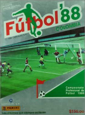 Futbol'88 Colombia - Panini CARVAJAL S.A - Colombie