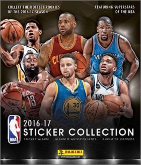 NBA Basketball 2016-17 - Sticker Collection Album Panini US